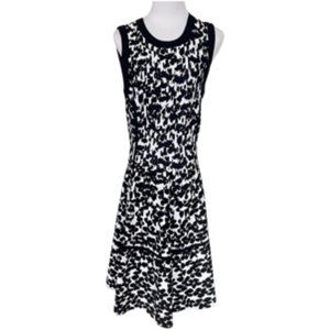 Kate Spade black and white sleeveless dress , medium.